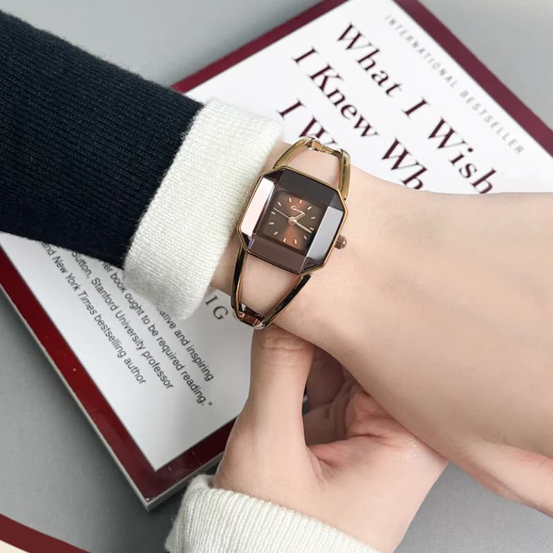 Kimio K6636S Luxury Ladies Japanese Quatz Watch-Coffe – view 2