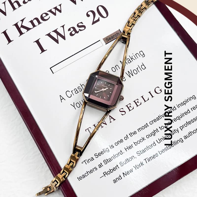 Kimio K6636S Luxury Ladies Japanese Quatz Watch-Coffe – view 3