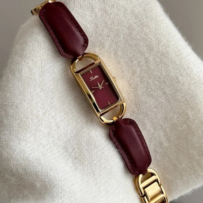 Scottie 9724 Luxury Bracelet Designed for Women- Maroon – view 2