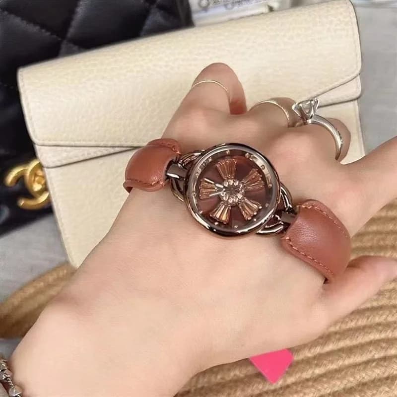 Mishali M24002L Rotating Face- Copper Color