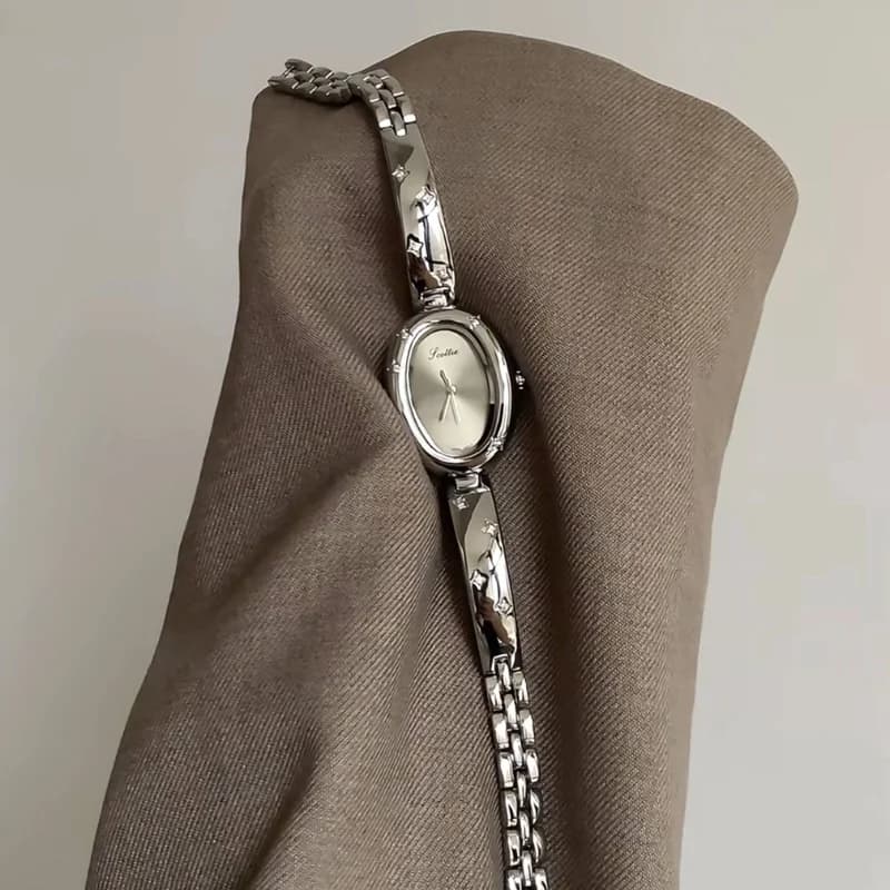Scottie 9780- Silver Bracelet Gray Face – view 3