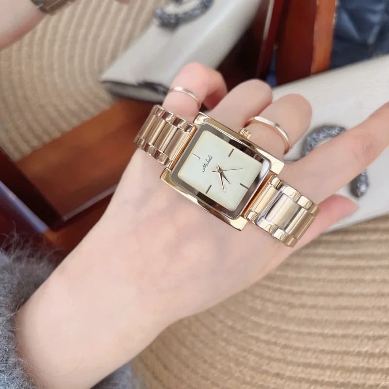 Mishali M21026SS Golden Bracelet Golden Face- Luxury Women's Watch – view 2