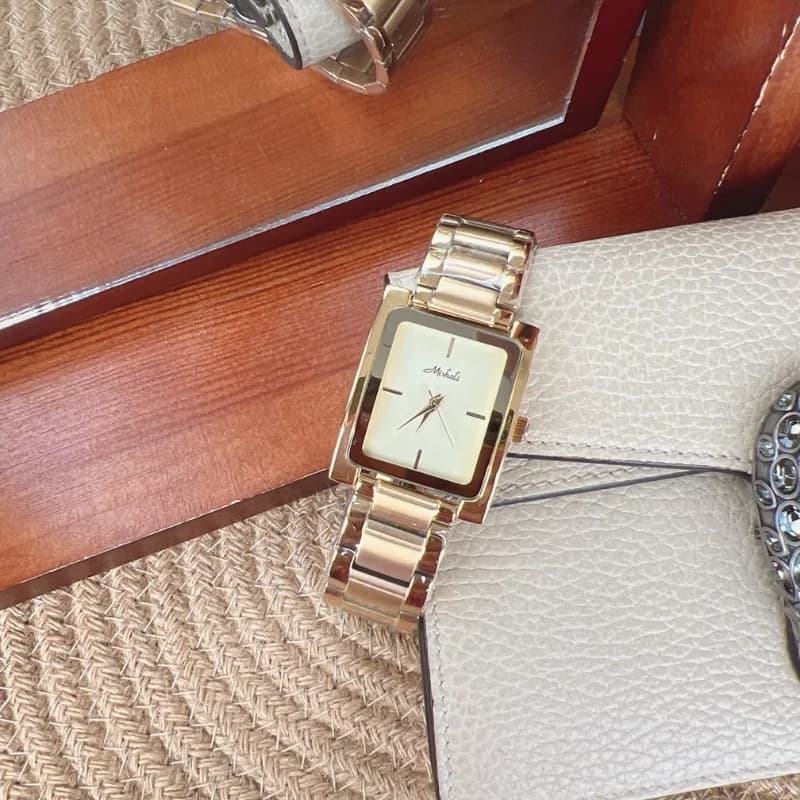 Mishali M21026SS Golden Bracelet Golden Face- Luxury Women's Watch – view 3