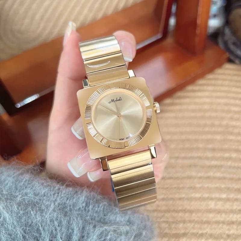 Mishali M2507 - Golden Bracelet Golden Face