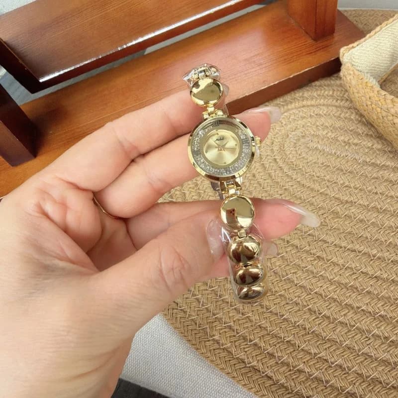 Mishali M19078 Golden Bracelet Golden Face – view 2