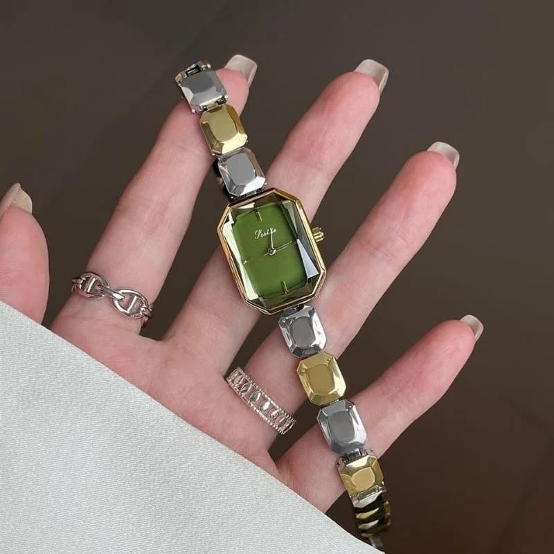 Scottie 9610H Dual-Tone Bracelet Green Face – view 2
