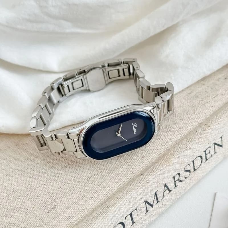 Scottie 9748 Silver Bracelet Blue Face