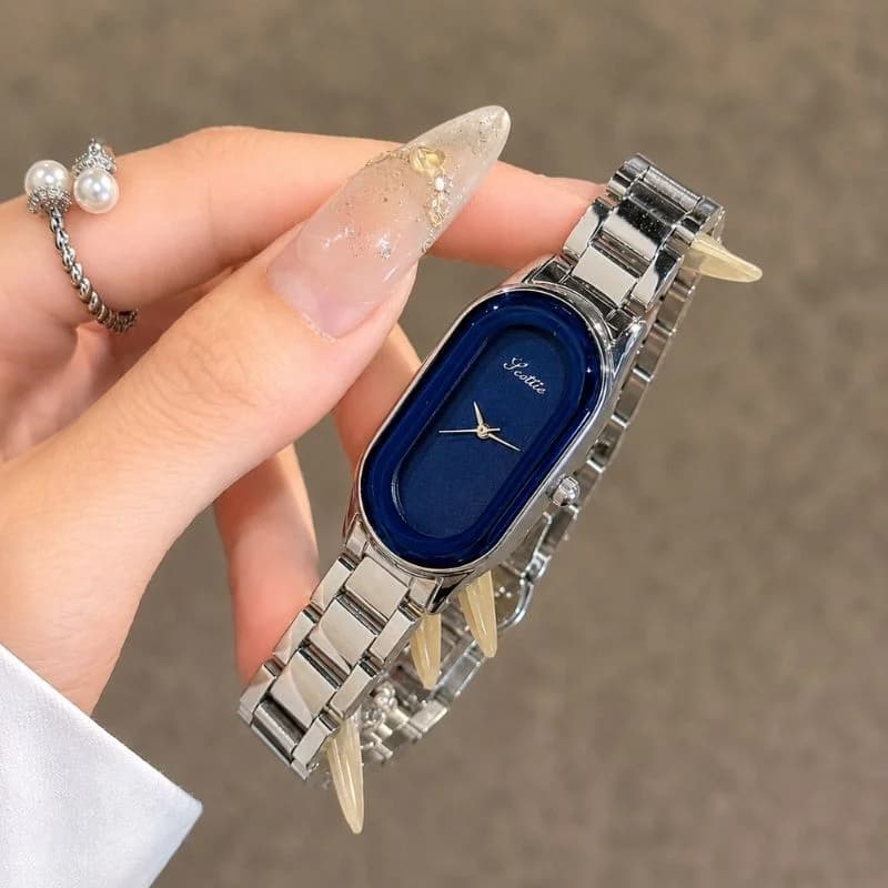 Scottie 9748 Silver Bracelet Blue Face – view 2