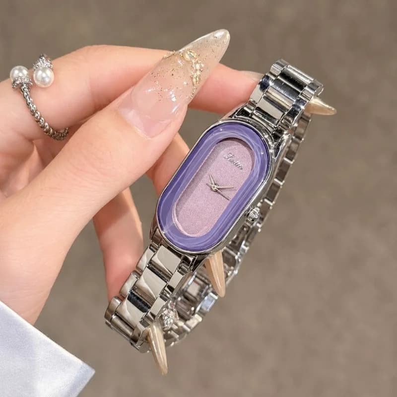Scottie 9748 Silver Bracelet Purple Face