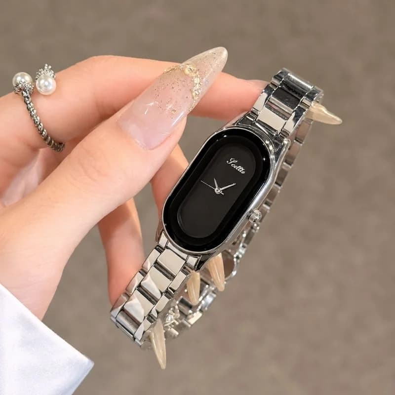 Scottie 9748 Silver Bracelet Black Face