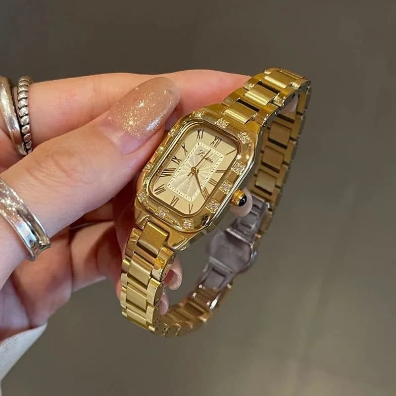 Scottie 9746B Golden Bracelet Golden Face