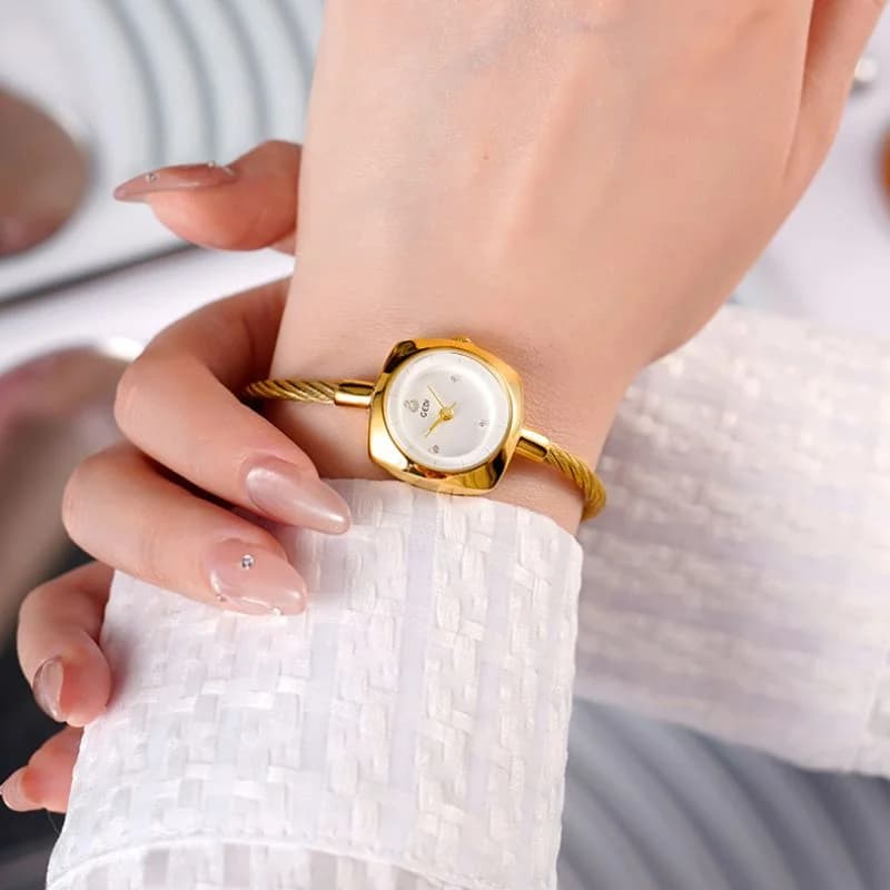 Gedi 62038 Golden Bracelet White Face – view 3