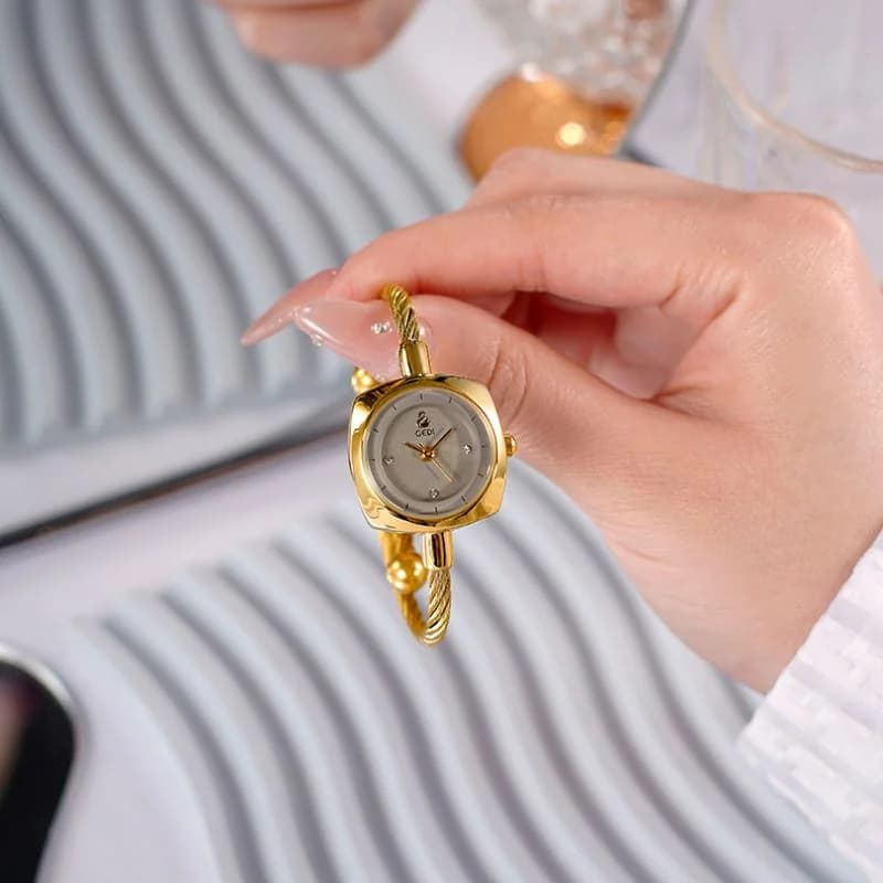 Gedi 62038 Golden Bracelet Gray Face – view 3