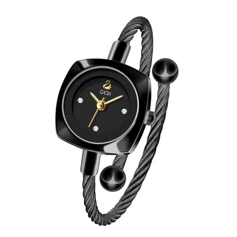 Gedi 62038 Black Bracelet Black Face