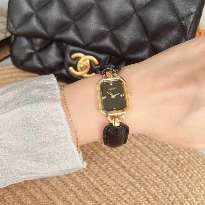 Mishali M22069B Black Belt Black Face