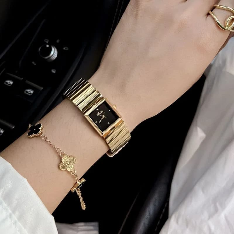 Scottie 9775 Golden Bracelet Black Face – view 4