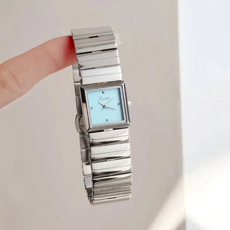 Scottie 9775 Silver  Bracelet Blue Face – view 2