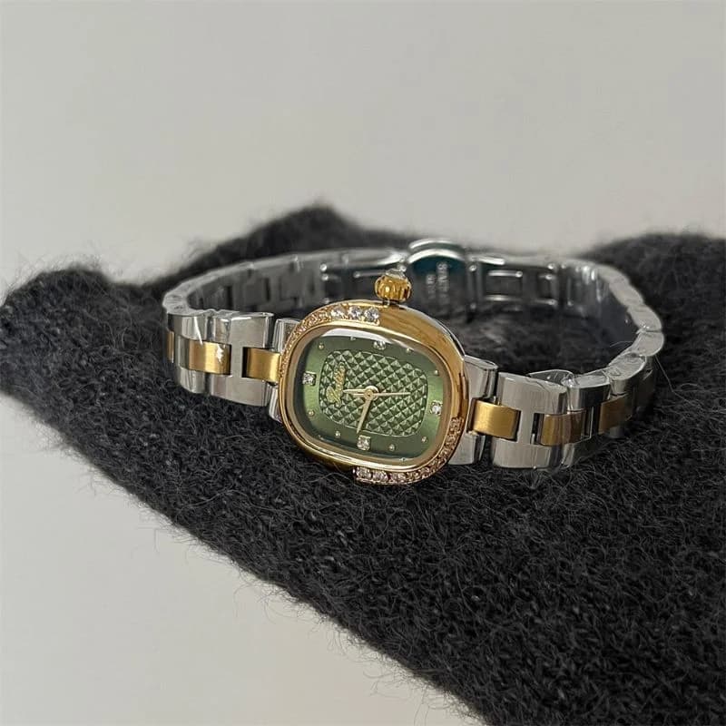 Scottie 9795B Dual-tone Bracelet Green Face