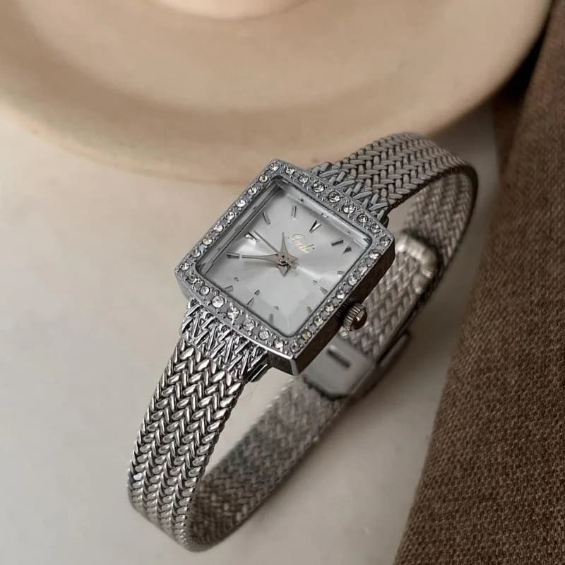 GEDI 13030 Silver Bracelet White Face – view 2