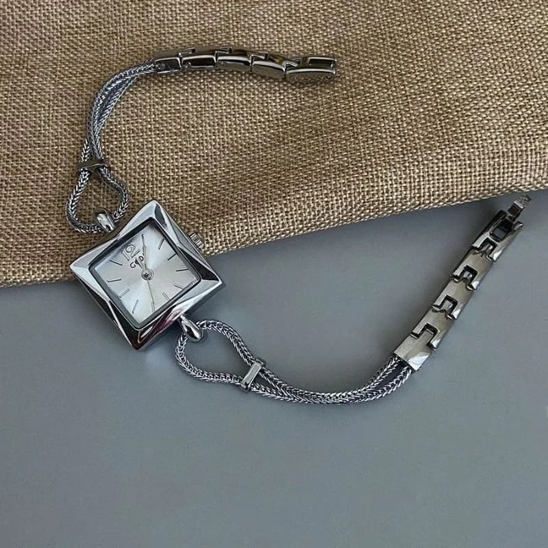 Gedi 52070 Silver Bracelet White Face – view 3