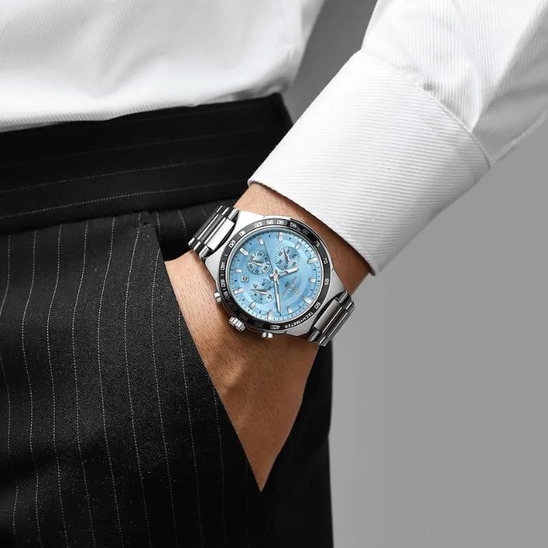 Reward RD81967M Silver Bracelet Tiffany Face- Chronograph – view 2
