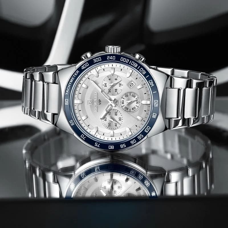 Reward RD81967M Silver Bracelet White Face- Chronograph – view 2