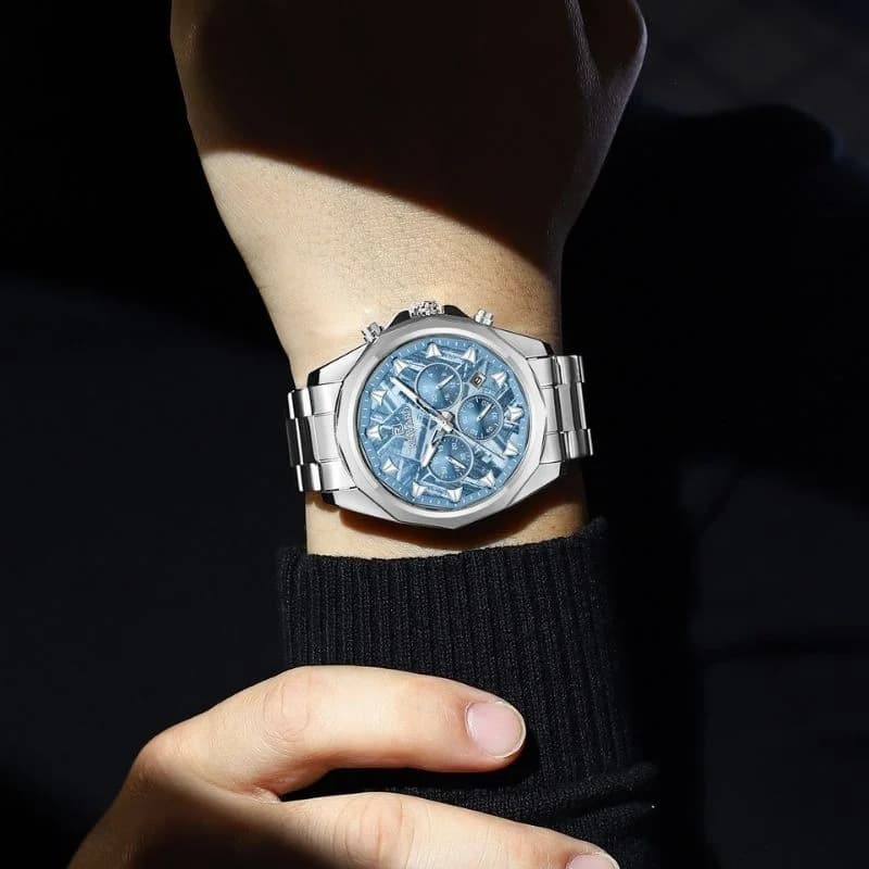 Reward RD812052M Silver Bracelet Blue Face – view 2