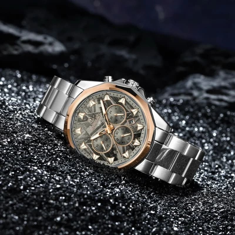 Reward RD812052M Silver Bracelet Green Face