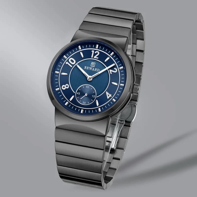 Reward RD611514M Black Bracelet Blue Face