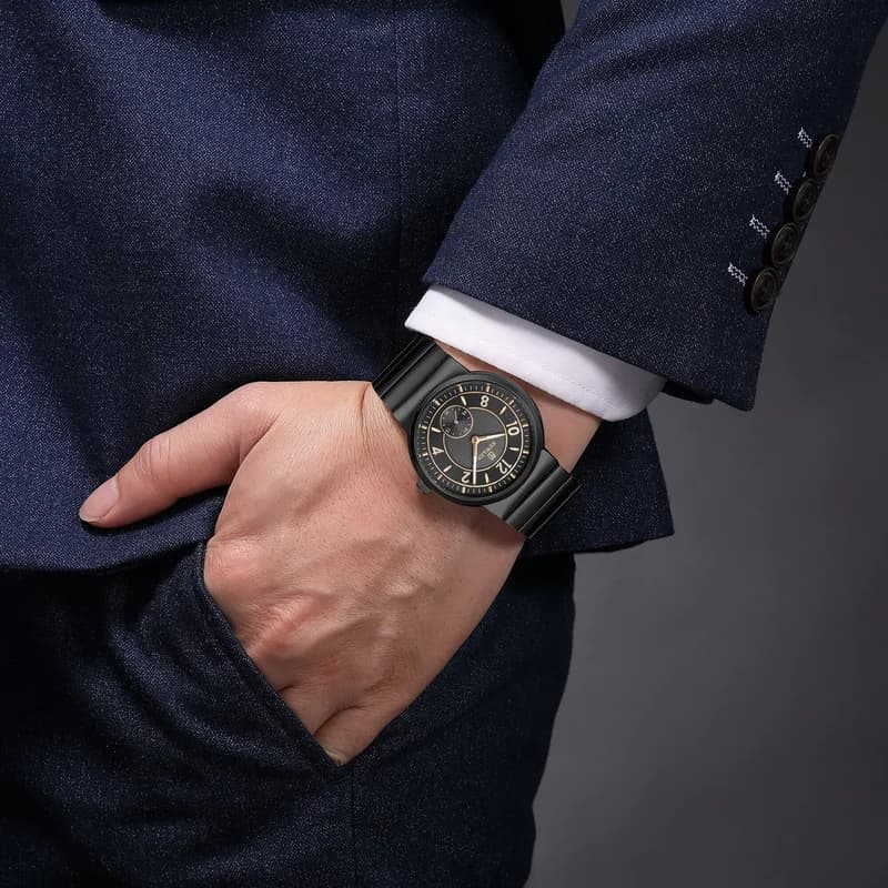 Reward RD611514M Black Bracelet Black Face – view 2