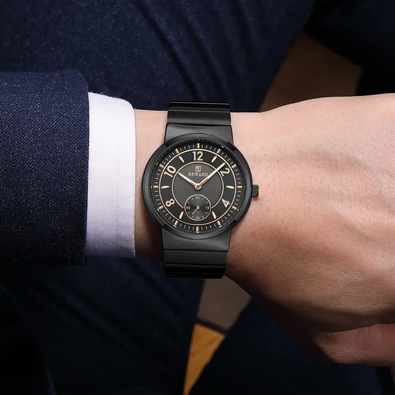 Reward RD611514M Black Bracelet Black Face – view 3