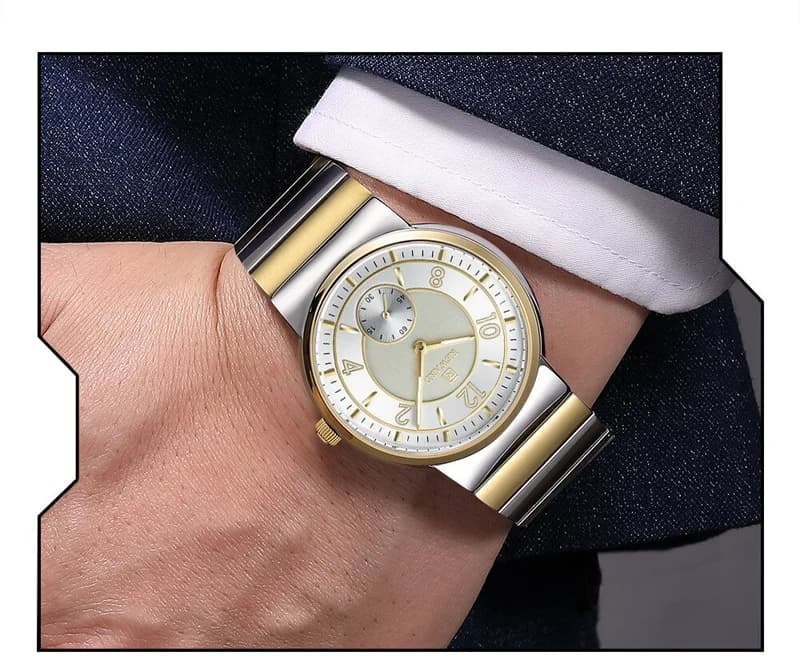 Reward RD611514M Two-Tone Bracelet White Face – view 2