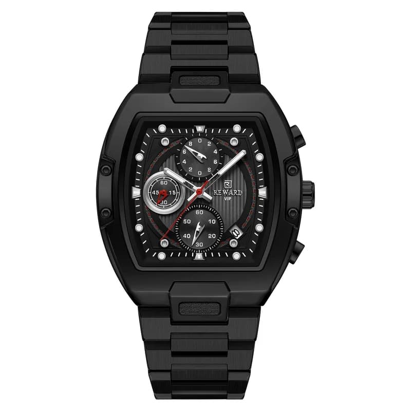 Reward RD812264M Black Bracelet Black Face- Chronograph – view 4