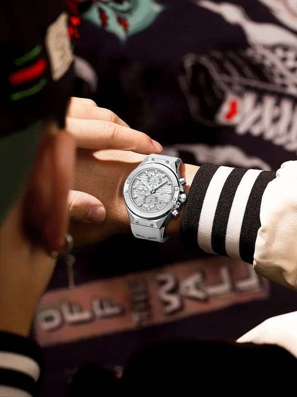 Reward RD834164M Silver Case Grey Strap Grey Face- Chronograph – view 3