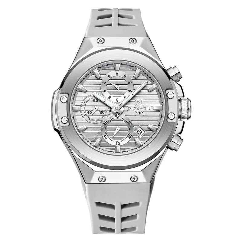 Reward RD834164M Silver Case Grey Strap Grey Face- Chronograph – view 4