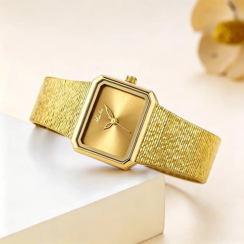 Miss Fox K006 Golden Bracelet Golden Face – view 3