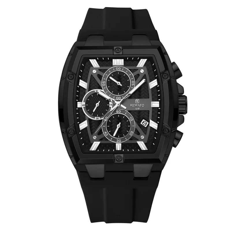 Reward RD832261M Black Strap Black Face