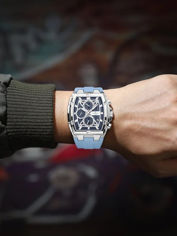 Reward RD832261M Silver Case Light Blue Strap Light Blue Face – view 3