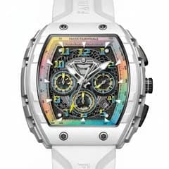 Fairwhale FW-5001 Tonixa White Rubber Strap Multicolor Face – view 4