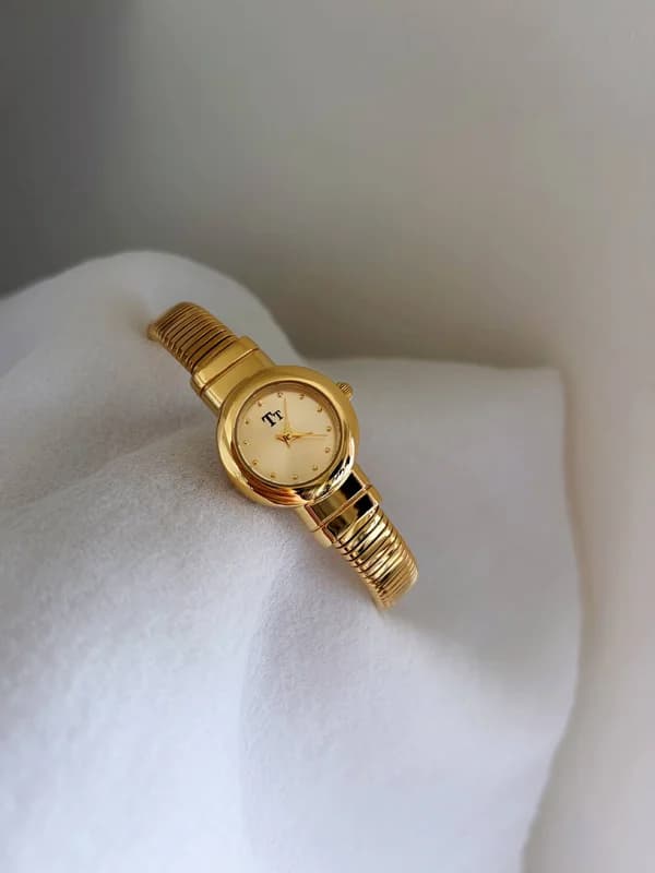 TT M9750 Golden Bracelet Golden Face