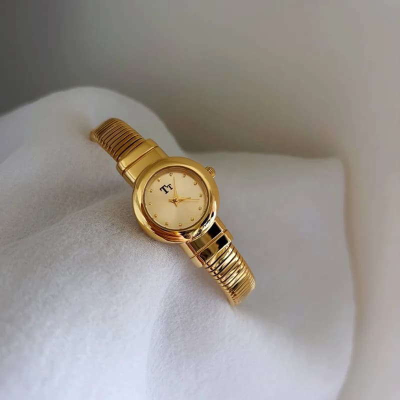 TT M9750 Golden Bracelet Golden Face – view 3