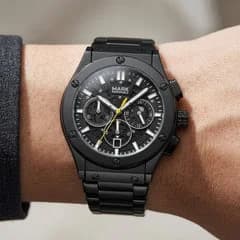 Fairwhale FW-5037 Black Bracelet Black Face- Chronograph – view 2