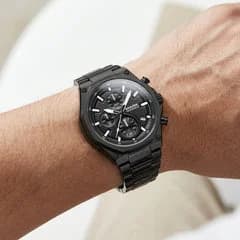 Fairwhale FW-5057 Black Bracelet Black Face- Chronograph – view 3