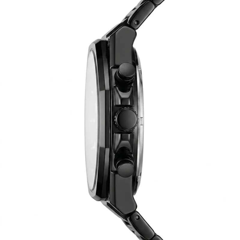 Fairwhale FW-5057 Silver Bracelet Black Face- Chronograph – view 4